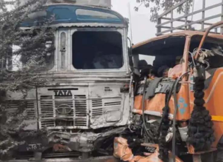 गुजरात: वडोदरा में सड़क हादसे में 2 की मौत, 25 घायल, टेम्पो में सवार थे 50 लोग, टैंकर ने मारी टक्कर