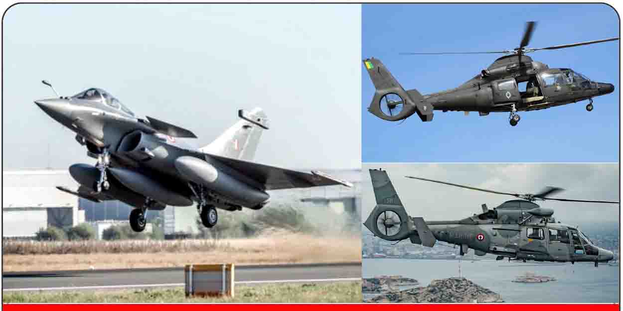 राफेल जेट और पैंथर हेलिकॉप्टर पर भारत को फ्रांस ने दिया बड़ा ऑफर
