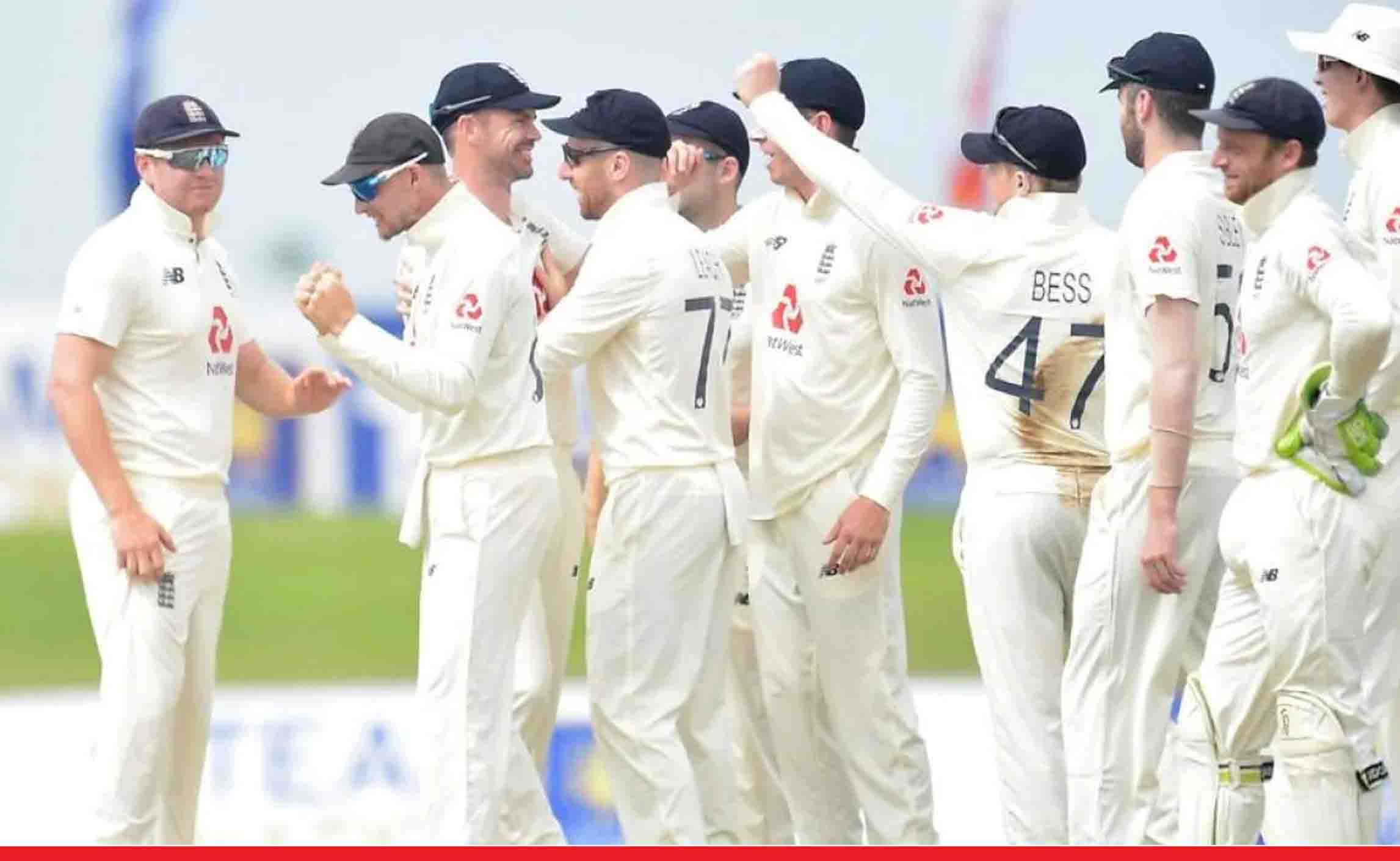 श्रीलंका के खिलाफ इंग्लैंड ने टेस्ट सीरीज में किया क्लीन स्वीप