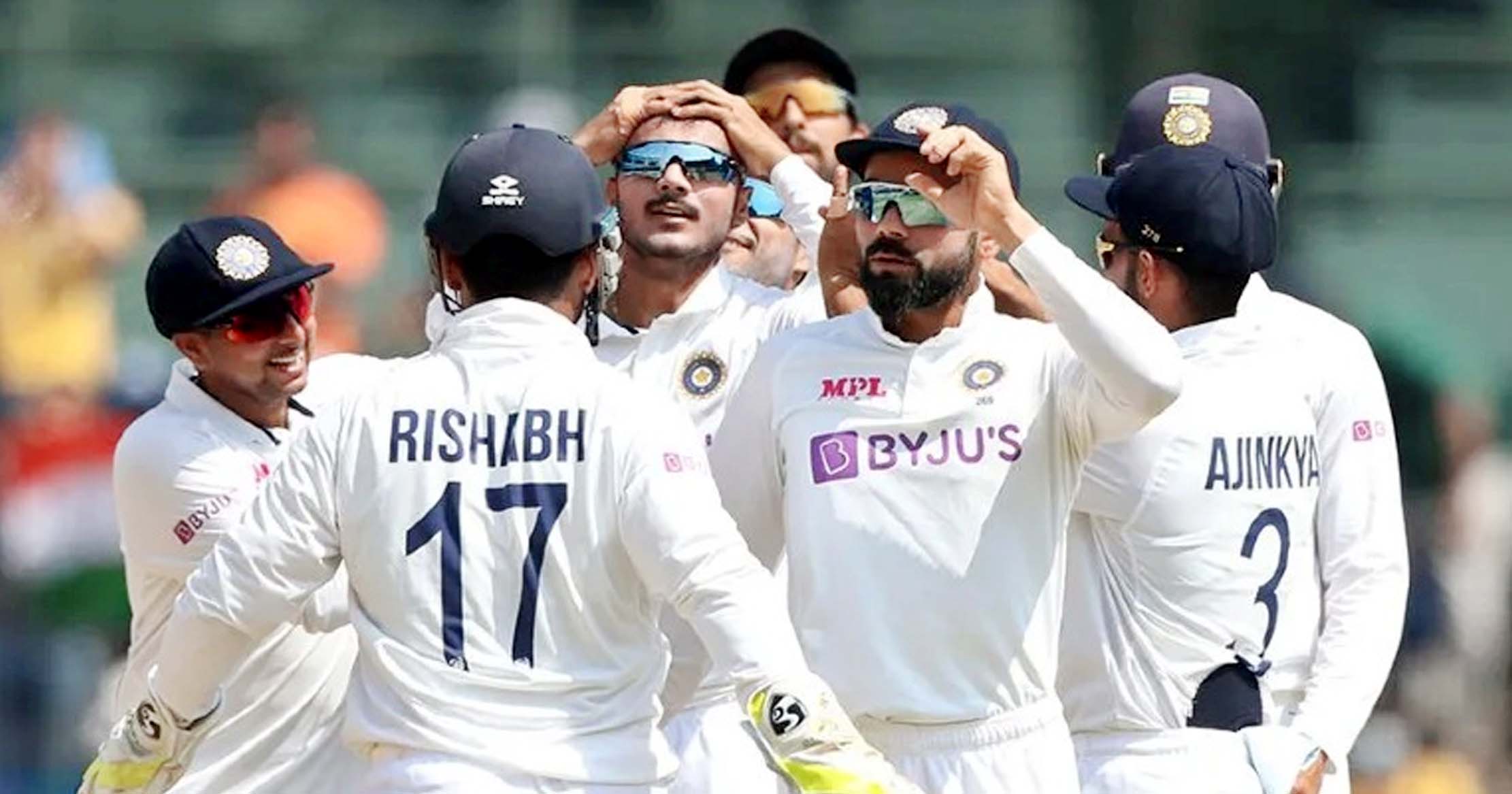 भारत और इंग्लैंड टेस्ट- पहला दिन भारत के नाम, अक्षर ने झटके 6 विकेट, रोहित की फिफ्टी