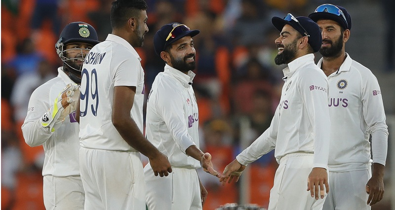टीम इंडिया का पलटवार: 81 रनों पर सिमटी इंग्लैंड की दूसरी पारी, अक्षर ने लिये 5 विकेट