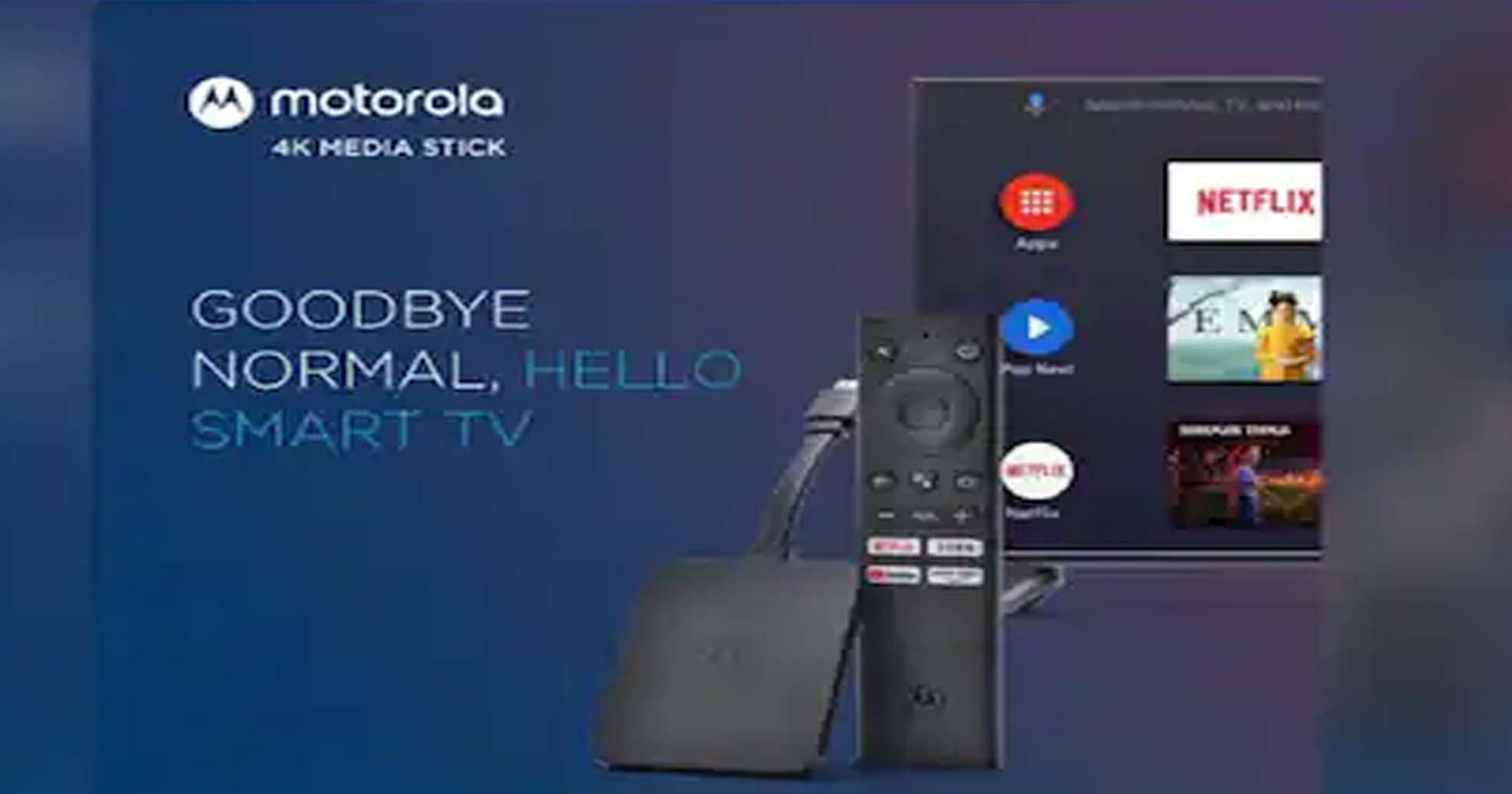भारत में लॉन्च हुआ Motorola का नया 4K Android TV Stick