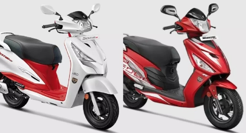 Hero Motocorp न ल न च क य Destini Maestro Edge 110 क स प शल एड शन News In Hindi