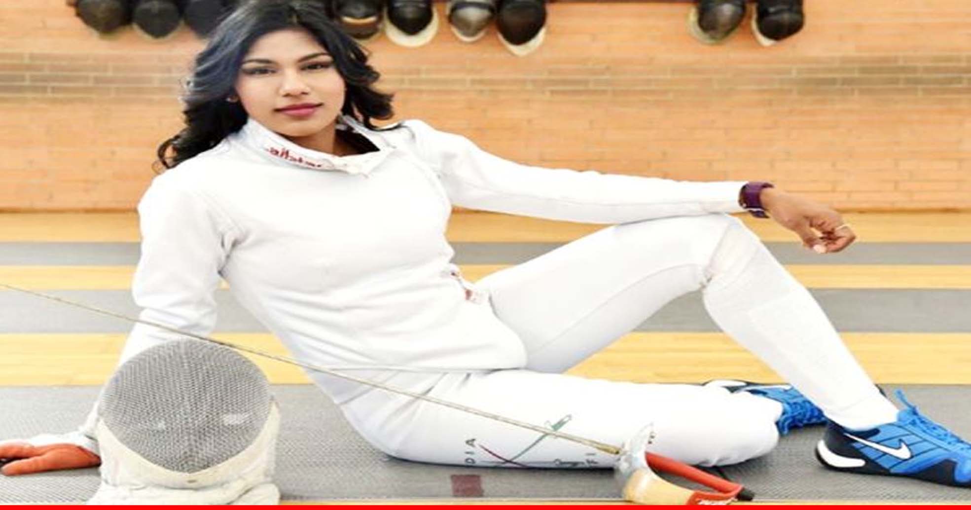 ओलंपिक का टिकट हासिल करने वाली पहली भारतीय तलवारबाज बनीं भवानी देवी