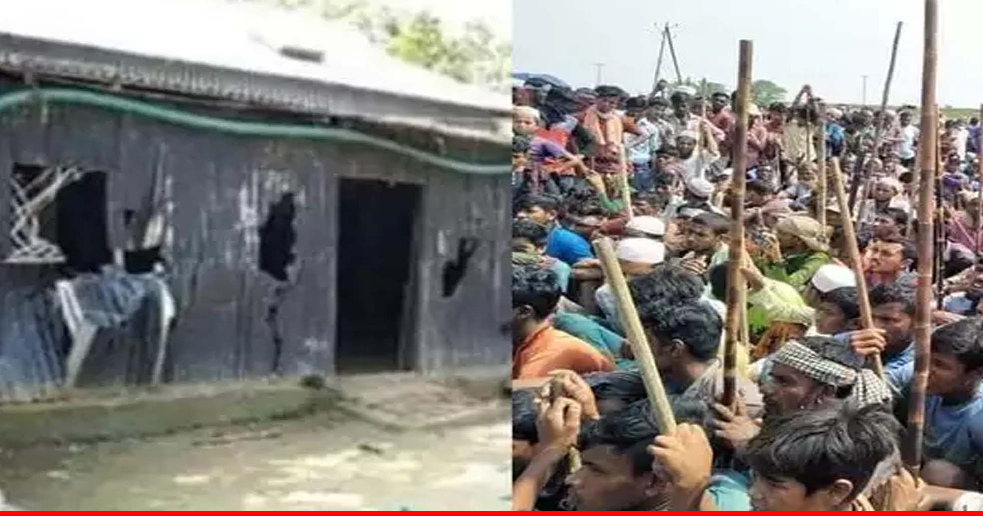 बांग्‍लादेश में कट्टरपंथी हिफाजत-ए-इस्‍लाम गुट का हिंदुओं के गांव पर हमला
