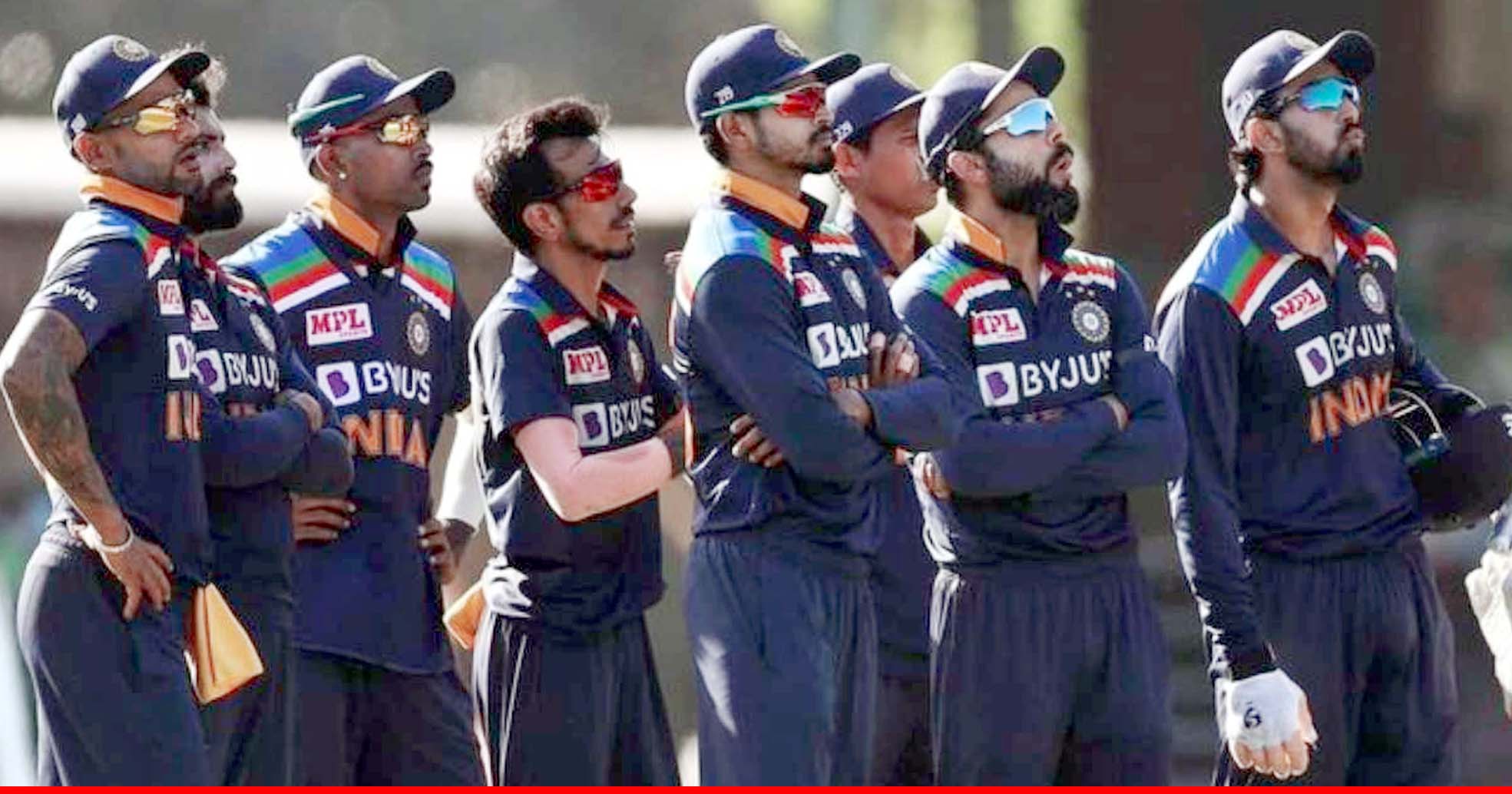 इंग्लैंड के खिलाफ वनडे सीरीज के लिए टीम इंडिया का ऐलान
