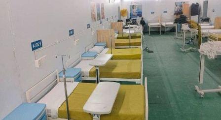 एमपी का जबलपुर: तीन दिन में तैयार हो गया 20 बिस्तर का अस्पताल, आक्सीजन, वेंटीलेटर, एसी की सुविधा