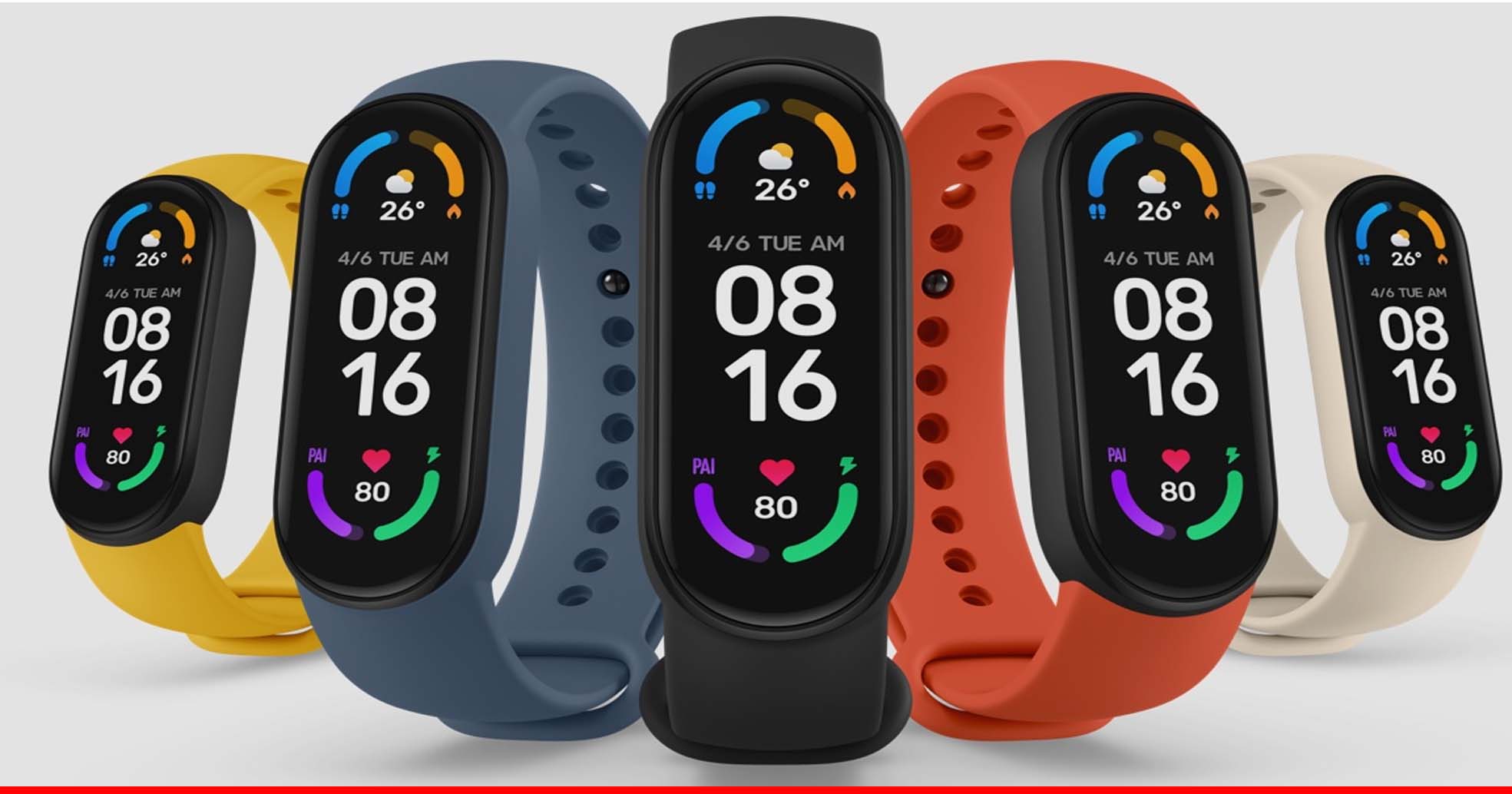 Mi Band 6 भारत में जल्द होगी लॉन्च, 14 दिन तक चलेगी बैटरी