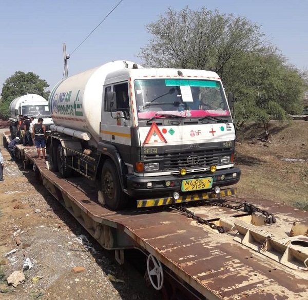 रेलवे ने मध्य प्रदेश में अब तक 408.15 मीट्रिक टन ऑक्सीजन की आपूर्ति की