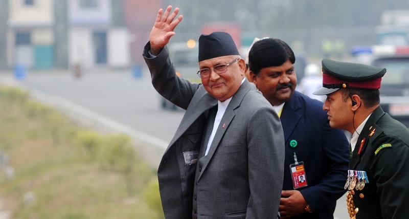 प्रतिनिधि सभा में विश्वासमत हारने के बाद भी नेपाल के प्रधानमंत्री नियुक्त किये गये केपी शर्मा ओली