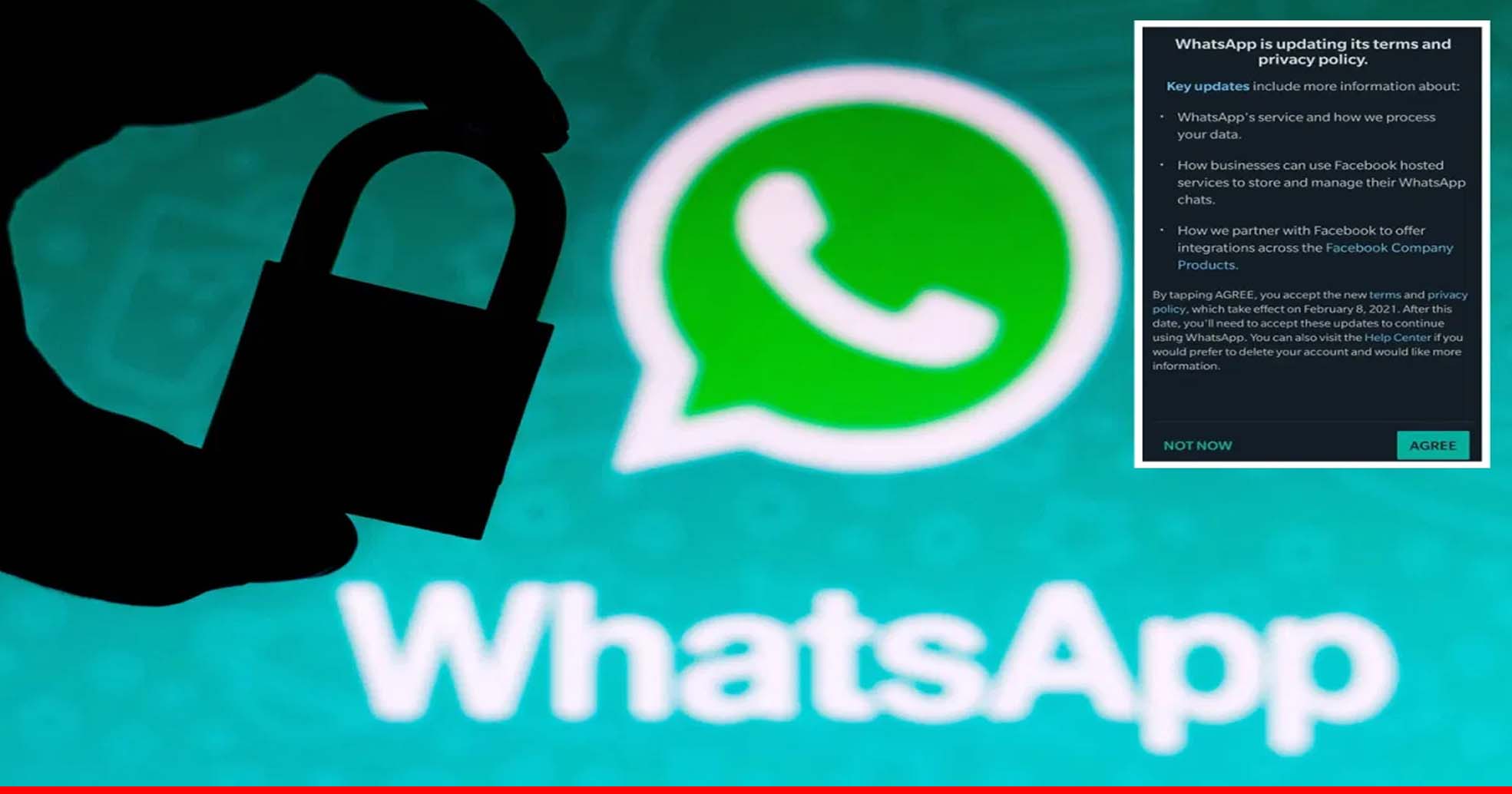 WhatsApp की प्राइवेसी पॉलिसी स्वीकार करने का आज आखिरी दिन, वरना नहीं कर पाएंगे कई फीचर्स का इस्तेमाल