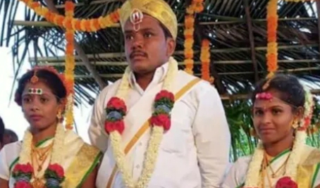 दो सगी बहनों से एक साथ की शादी, पुलिस ने दूल्हे को किया गिरफ्तार