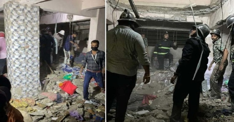 महाराष्ट्र के ठाणे में रिहायशी इमारत की छत गिरने से 7 लोगों की मौत, बचाव कार्य जारी