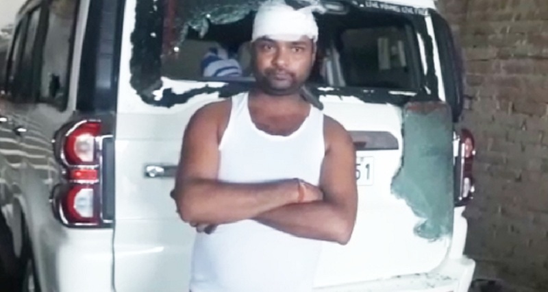 बिहार: विभूतिपुर के सीपीआईएम विधायक पर जानलेवा हमला, स्कॉर्पियो को भी किया क्षतिग्रस्त
