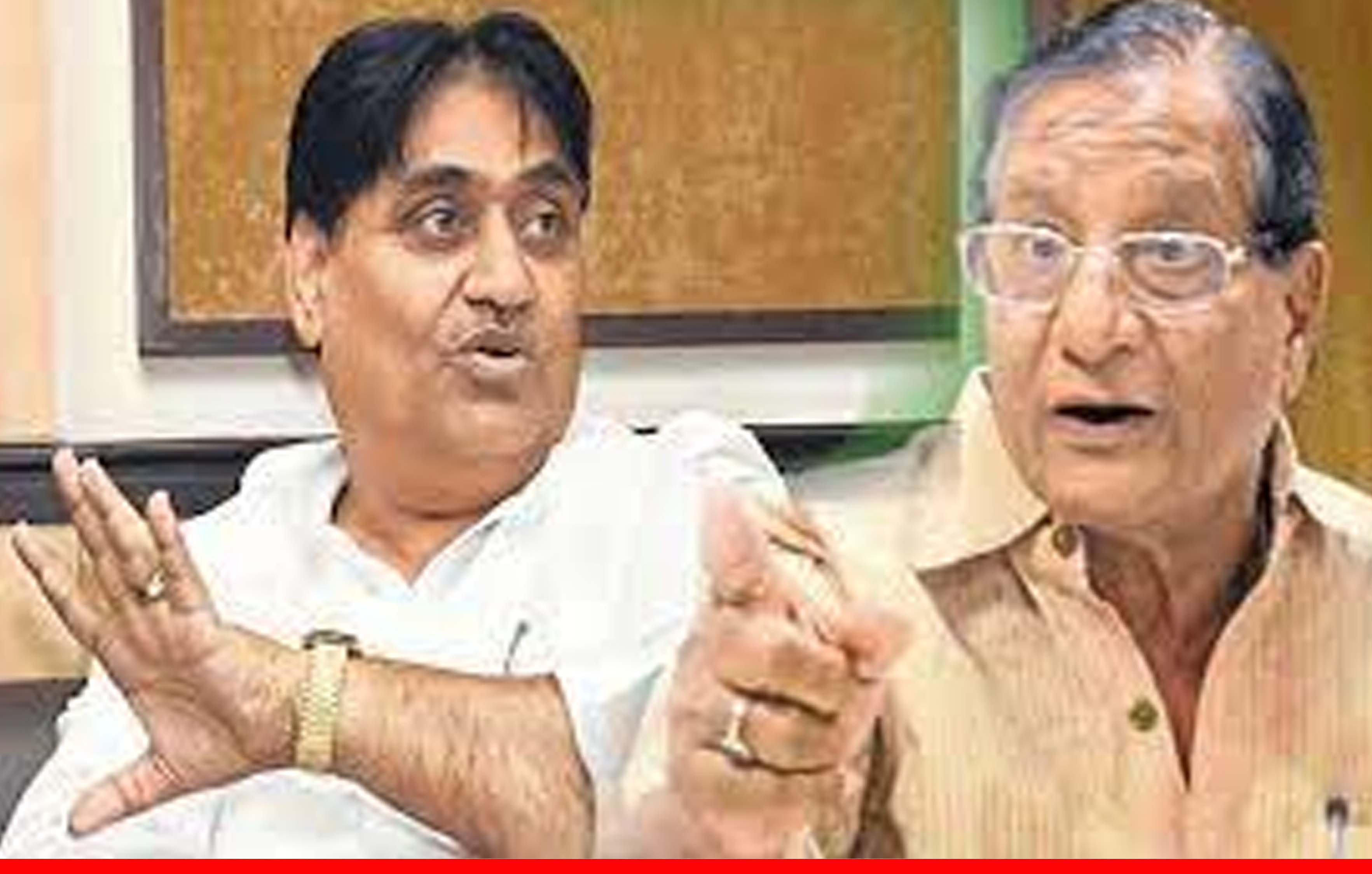 राजस्थान कांग्रेस में कलह, सीएम अशोक गहलोत के सामने भिड़ गए दो मंत्री