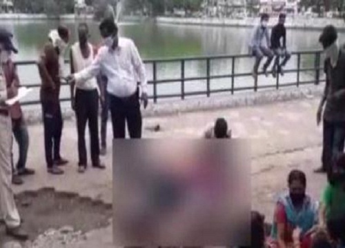 जबलपुर में कर्ज से परेशान युवक ने तालाब में कूदकर की आत्महत्या..! देखे वीडियो