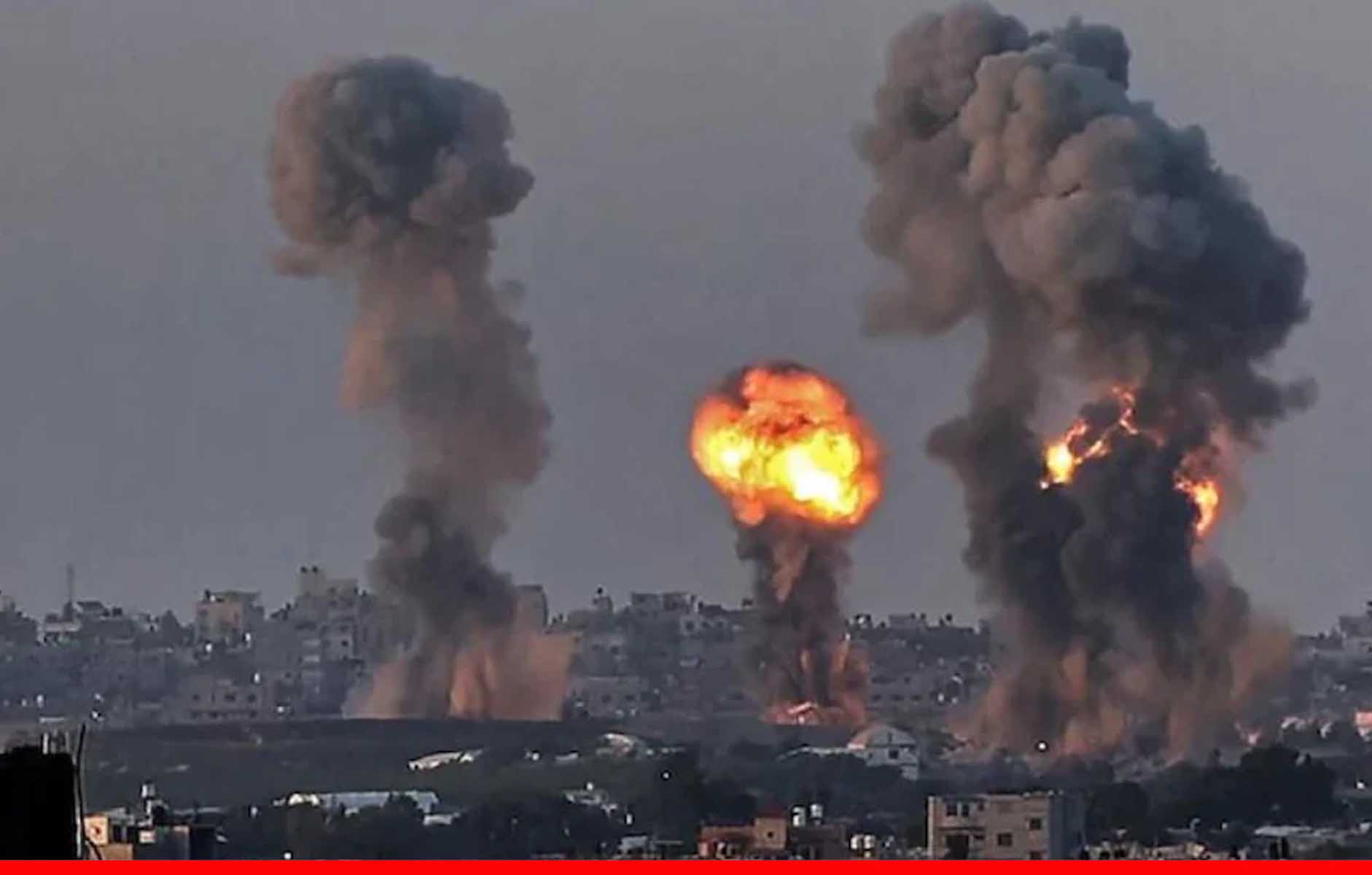 इजरायली वायु सेना ने बुधवार तड़के गज़ा पट्टी पर हवाई हमले शुरू कर दिए