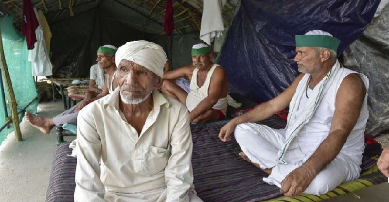 किसान आंदोलन के खिलाफ सिंघु बॉर्डर पर महापंचायत, रास्ता खोले जाने की मांग