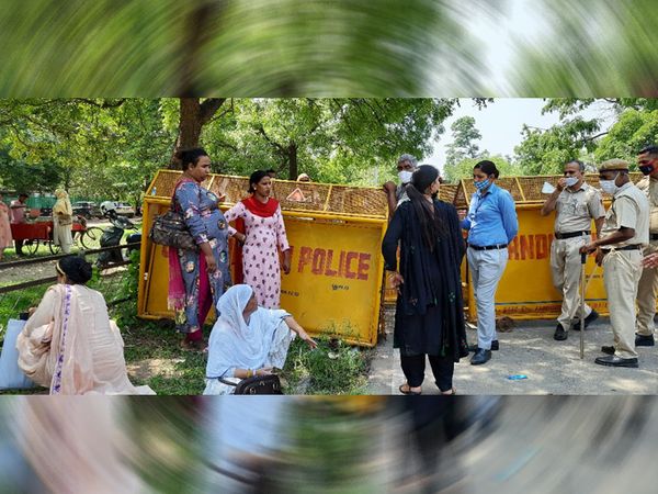 किन्नरों का पंजाब के सीएम आवास के बाहर प्रदर्शन, इलाकों को लेकर किन्नर गुटों में हो रही लड़ाई