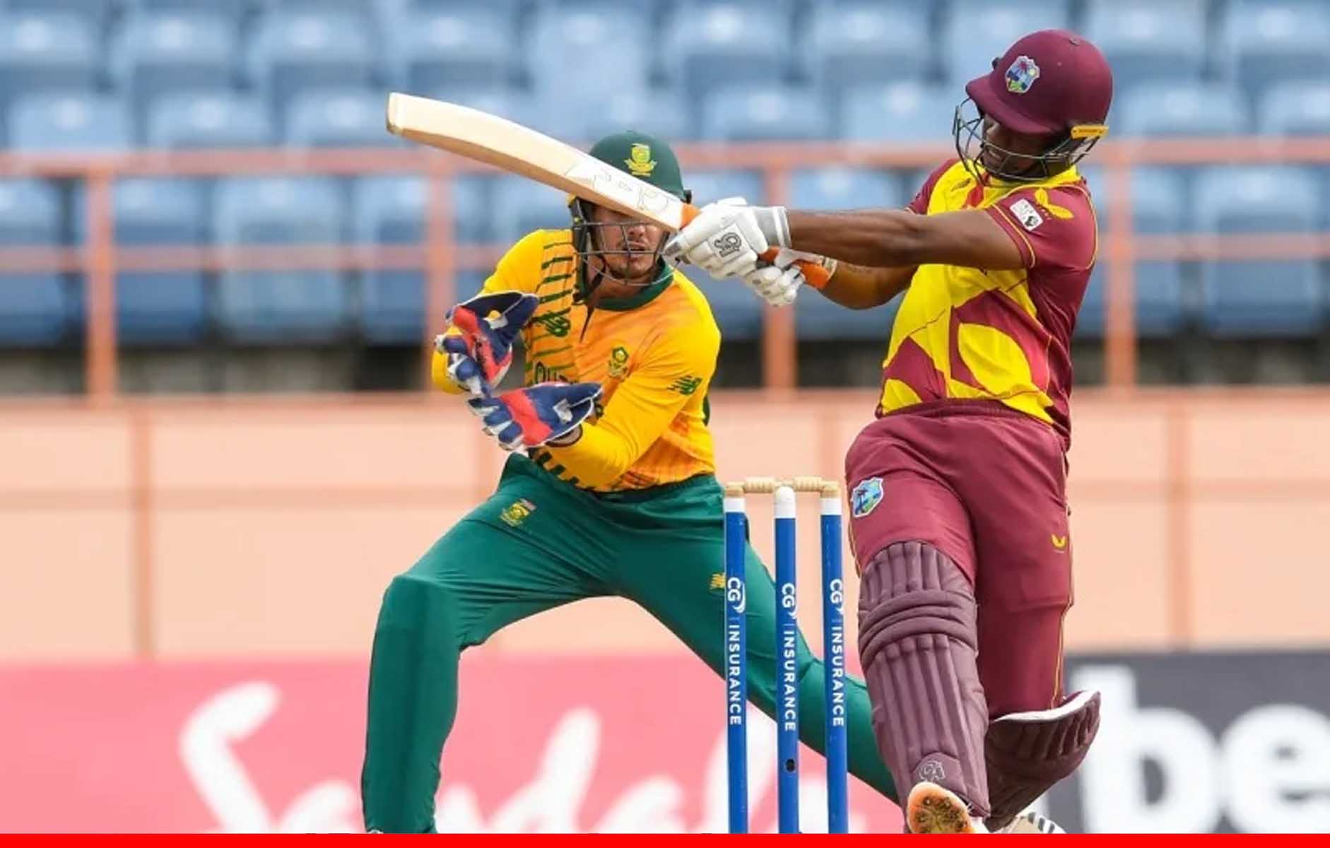 SA vs WI: साउथ अफ्रीका ने जीती सीरीज, पांचवें टी-20 में वेस्टइंडीज को 25 रनों से हराया