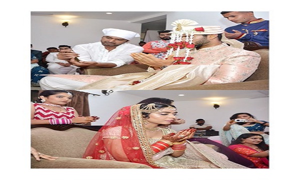 क्रिकेटर शिवम दुबे ने अंजुम खान के साथ की शादी, फोटो देख लोगों ने किए भद्दे कमेंट