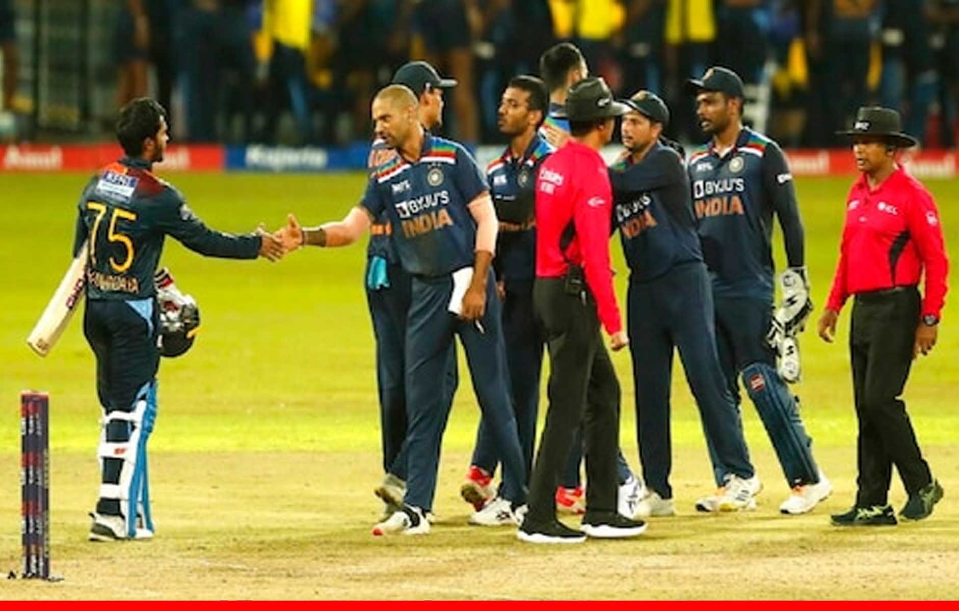 भारत-श्रीलंका टी-20: श्रीलंका ने टीम इंडिया को 4 विकेट से हराया, सीरीज 1-1 से बराबर