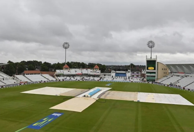 भारत-इंग्लैंड टेस्ट मैच फाइनल डे: नॉटिंघम में हो रही है झमाझम बारिश, देर से शुरू होगा खेल