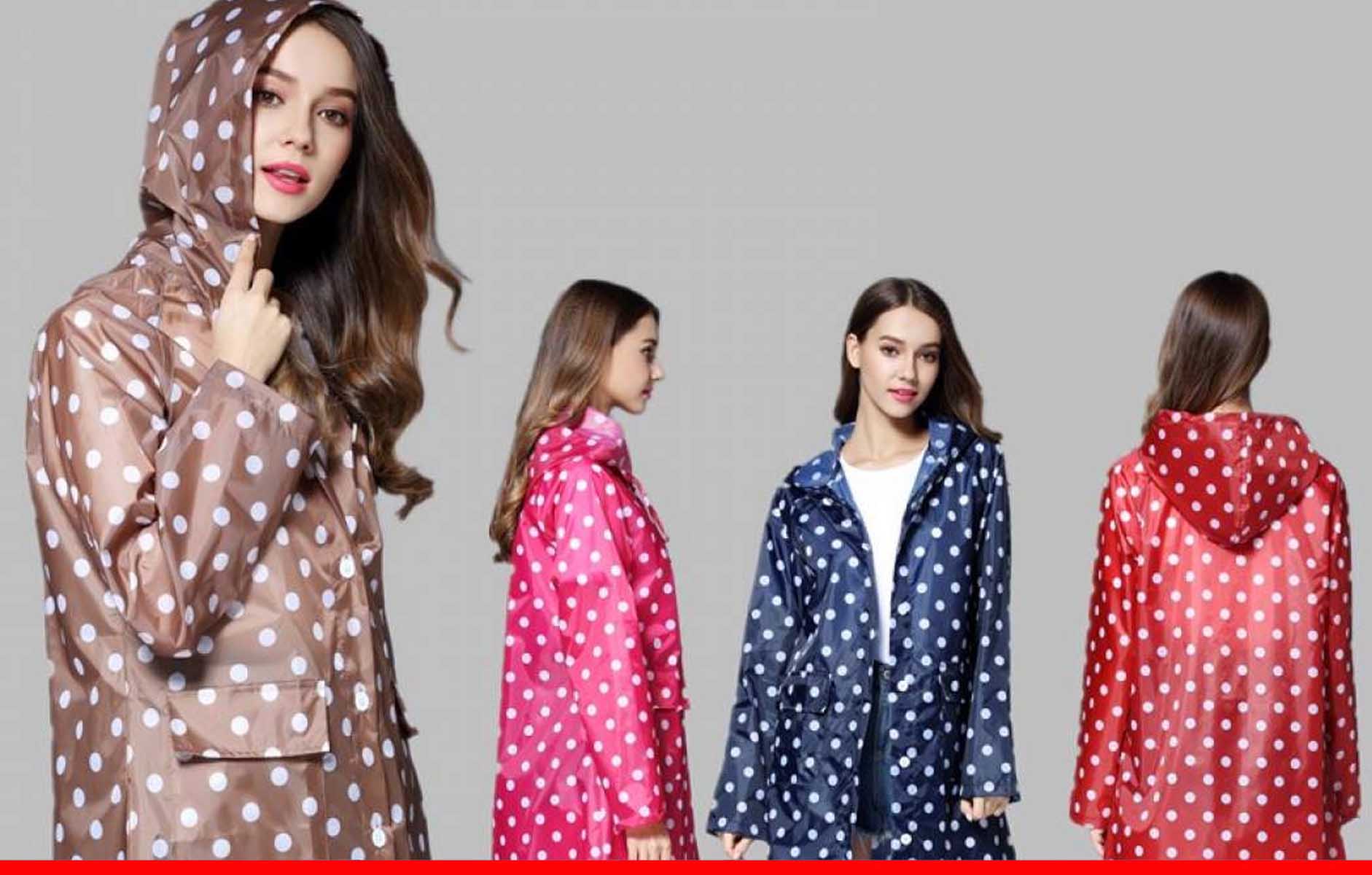 ट्रांसपेरेंट Raincoat का छाया ट्रैंड, बारिश में आप भी दिखें स्टाइलिश