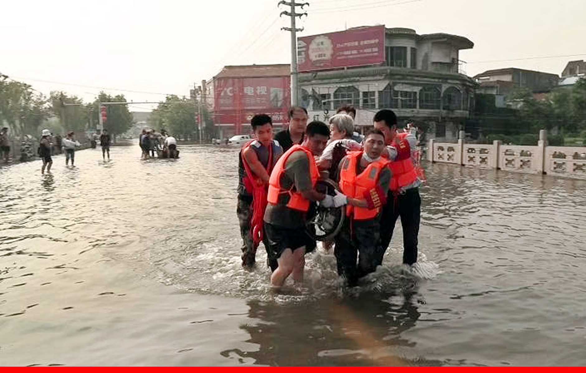 चीन में भारी बारिश का कहर, हजारों लोग प्रभावित, 21 लोगों की हुई मौत