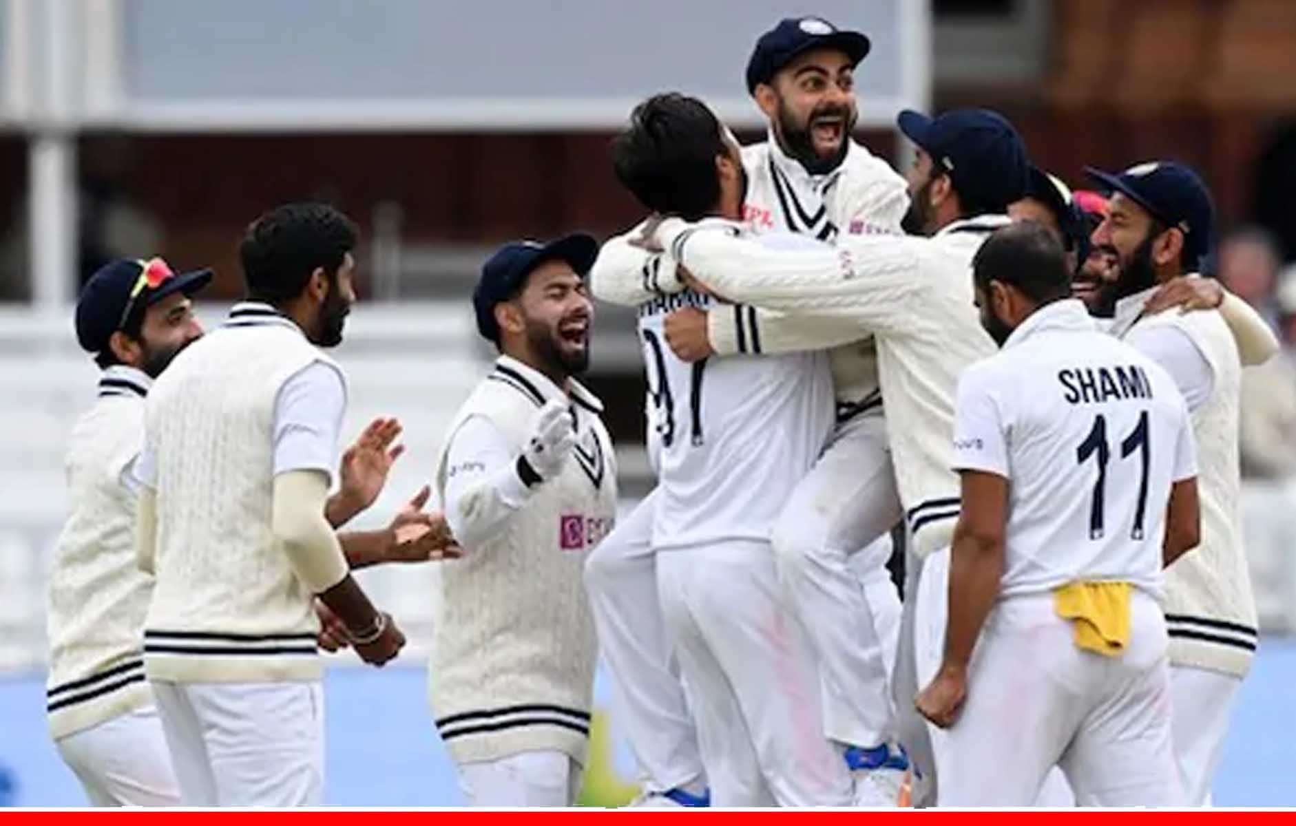 भारत ने लॉर्ड्स टेस्ट जीतकर सीरीज में बनाई बढ़त, बुमराह ने दिखाया दम