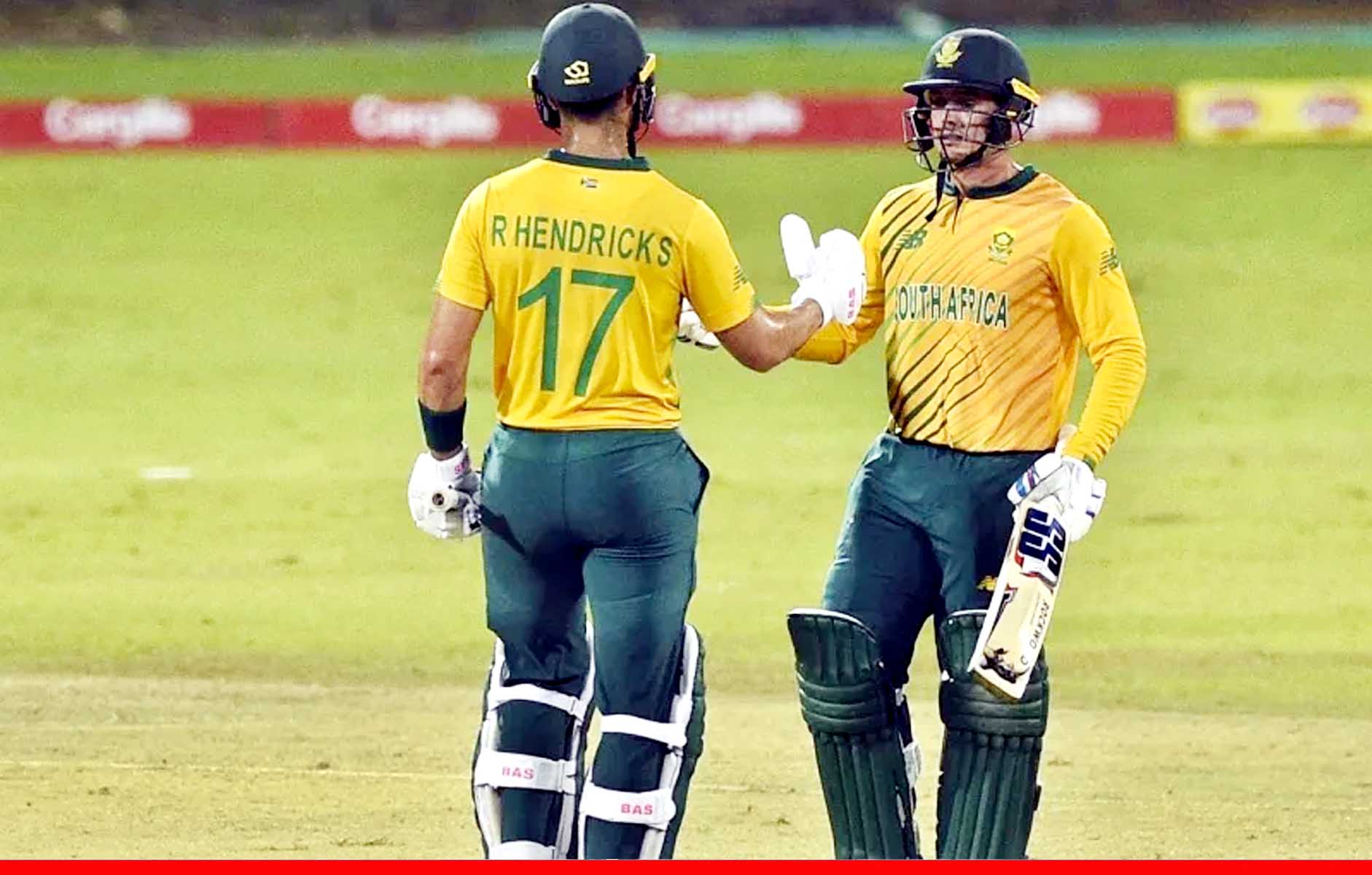 साउथ अफ्रीका ने 10 विकेट से जीता तीसरा टी20, डीकॉक ने सीरिज में ठोके 153 रन