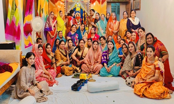 अखिल भारतीय राजपूत समाज द्वारा गणेश उत्सव पर की स्थापना, पूजा-पाठ का आयोजन