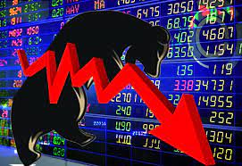 शेयर मार्केट में लगातार दूसरे दिन गिरावट, सेंसेक्स 254 अंक के नुकसान के साथ बंद