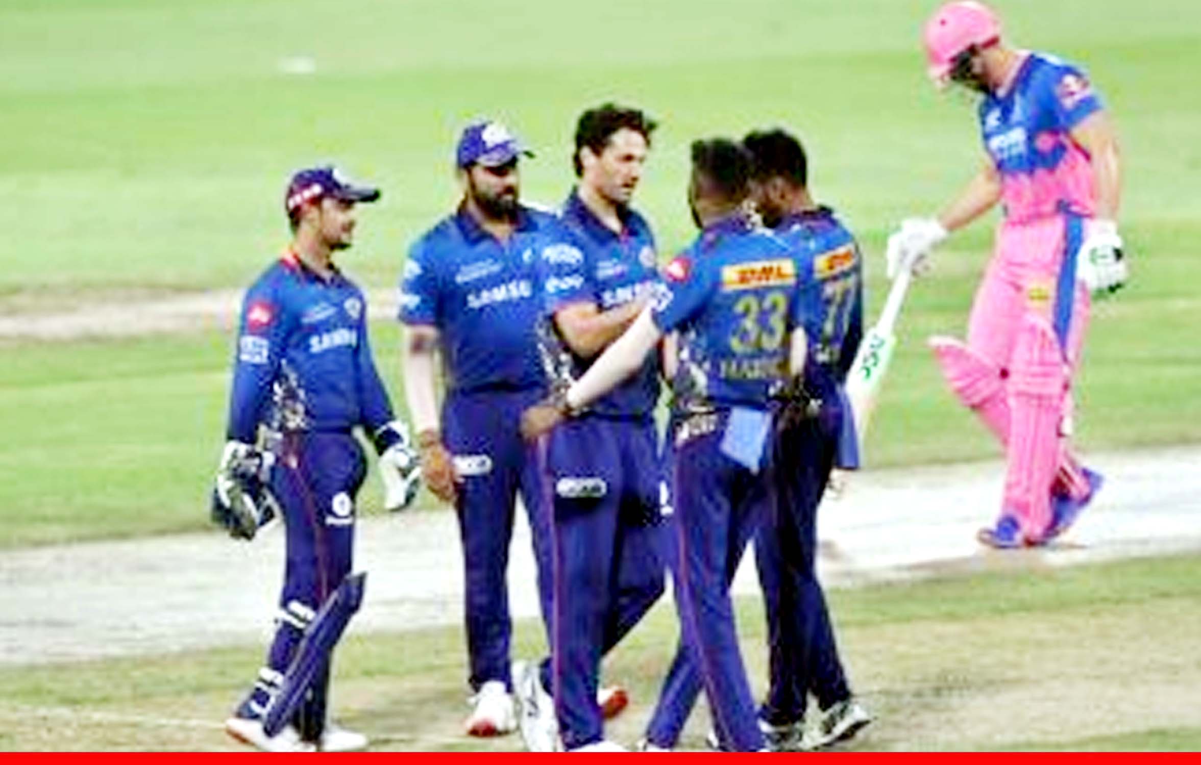 मुंबई इंडियंस ने राजस्थान रॉयल्स को 8 विकेट से दी करारी शिकस्त