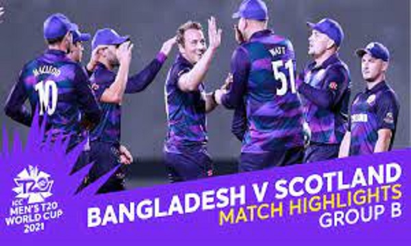 टी-20 वर्ल्ड कप में पहले दिन बड़ा उलटफेर: स्कॉटलैंड ने बांग्लादेश को हराया, इसका भारत के समीकरण पर असर होगा