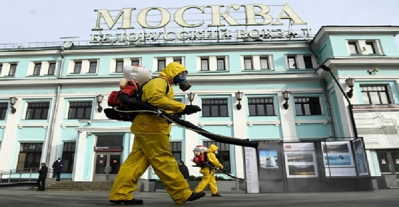 रूस में फिर बढ़ रहे कोरोना के मामले, मॉस्को में लगा 11 दिन का लॉकडाउन