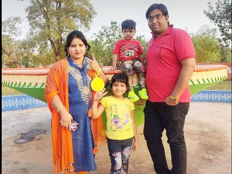 छत्तीसगढ़ के नया रायपुर में पंचायत कर्मचारी ने पत्नी और दो बच्चों की हत्या कर की खुदकुशी