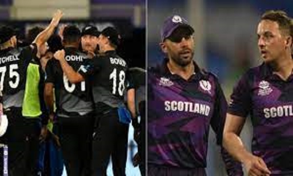 न्यूजीलैंड ने बढ़ाई टीम इंडिया की मुश्किलें, स्कॉटलैंड को 16 रनों से हराया