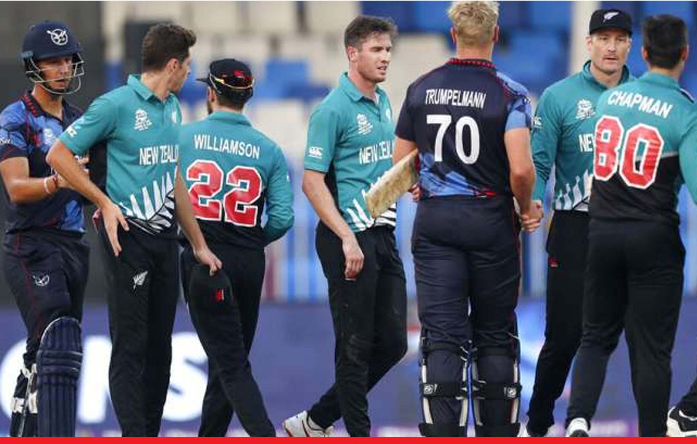 टी20 वर्ल्ड कप: न्यूजीलैंड ने नामीबिया को 52 रनों से हराया, लगातार तीसरी जीत