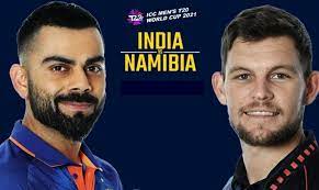 नामीबिया ने टीम इंडिया के सामने रखा 133 रनों का टारगेट, जडेजा-अश्विन ने लिए 3-3 विकेट