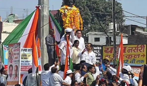 जबलपुर में बिरसा मुंडा जयंती पर बोले कमलनाथ: शिवराजसिंह के झूठ से झूठ भी शरमा जाता है, आदिवासियों को हक दिलाने लड़ाई लडऩा होगी