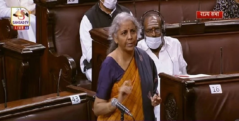 वित्त मंत्री निर्मला सीतारमण का राज्यसभा में बयान- सरकार जल्द पेश करेगी क्रिप्टोकरेंसी पर बिल (फ्रंट बैनर, 