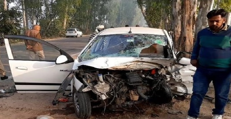 हरियाणा के कैथल में दो कारों की भीषण टक्कर, 6 लोगों की मौत, 2 घायल