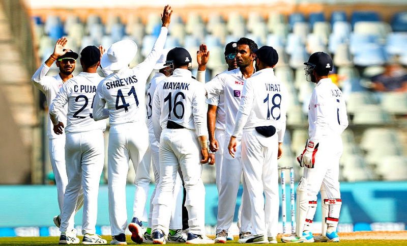 मुंबई टेस्ट में टीम इंडिया ने न्यूजीलैंड को दी 372 रनों से मात, सीरीज की अपने नाम