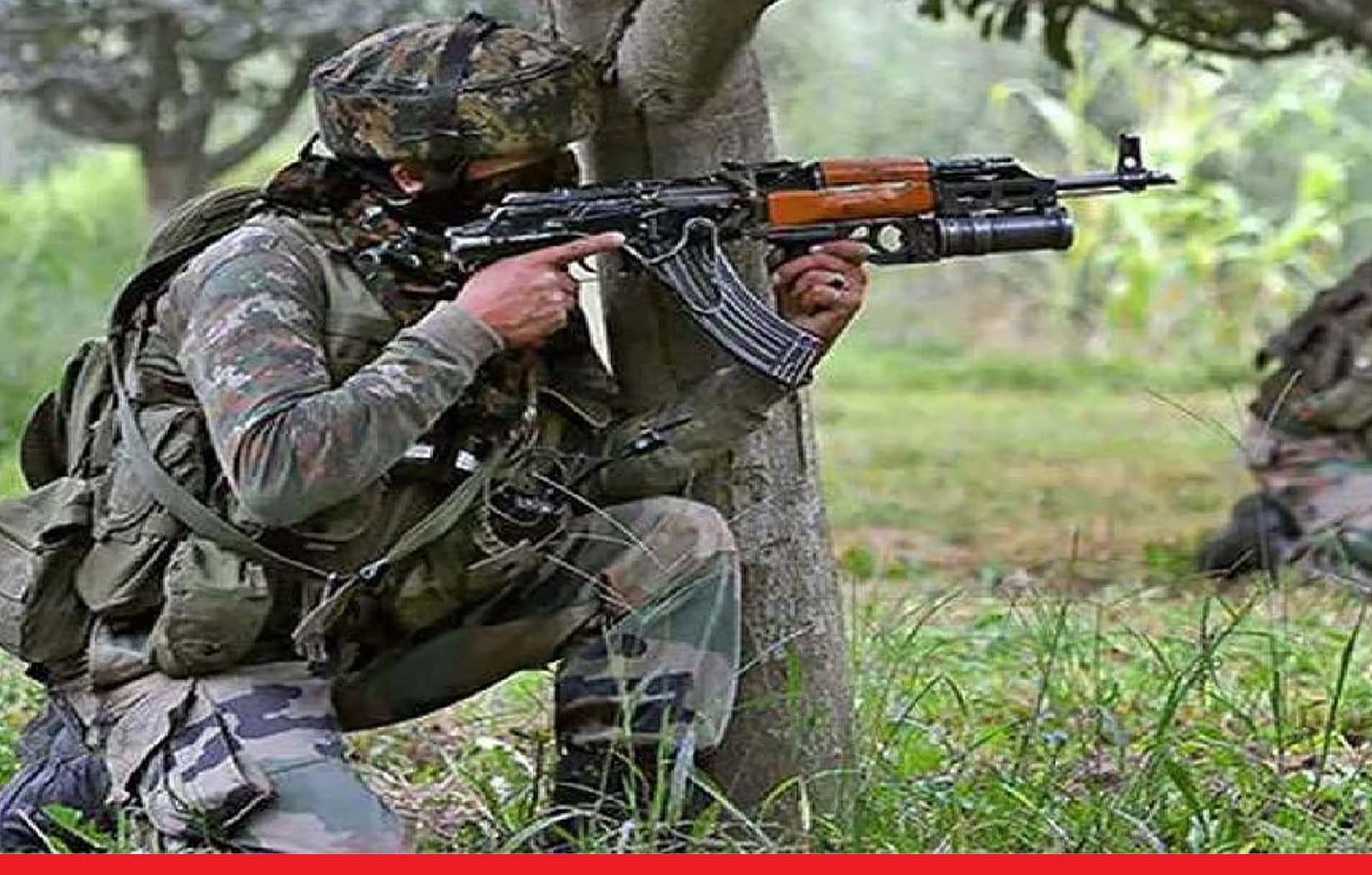 जम्मू-कश्मीर के कुलगाम में सुरक्षाबलों के साथ मुठभेड़ में 2 आतंकी ढेर