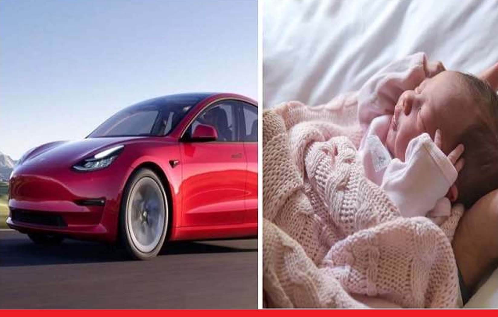 अमेरिका में टेस्ला की ऑटोपायलट कार में महिला ने दिया बच्ची को जन्म
