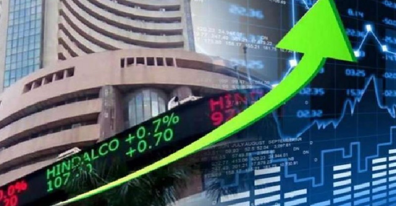 शेयर बाजार में मजबूती, सेंसेक्स 59300 के पार, Nifty 17,700 के ऊपर