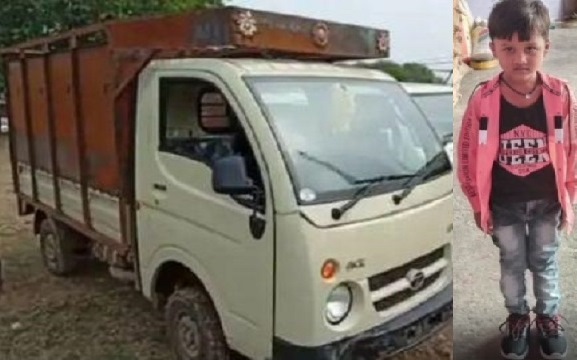 जबलपुर में घर से चिप्स लेने निकले मासूम बच्चे की लोडिंग वाहन की टक्कर से मौत