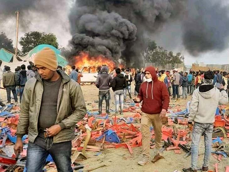 नेपाल में भोजपुरी स्टाप खेसारी लाल के नेपाल के कार्यक्रम में बवाल, आगजनी, गुस्साई भीड़ ने 4 गाडिय़ां जलाई, साथी कलाकारों को भी पीटा