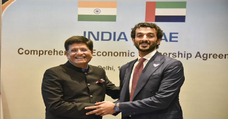 भारत और यूएई के बीच हुआ मुक्त व्यापार समझौता, 10 लाख नौकरियों के मिलेंगे अवसर